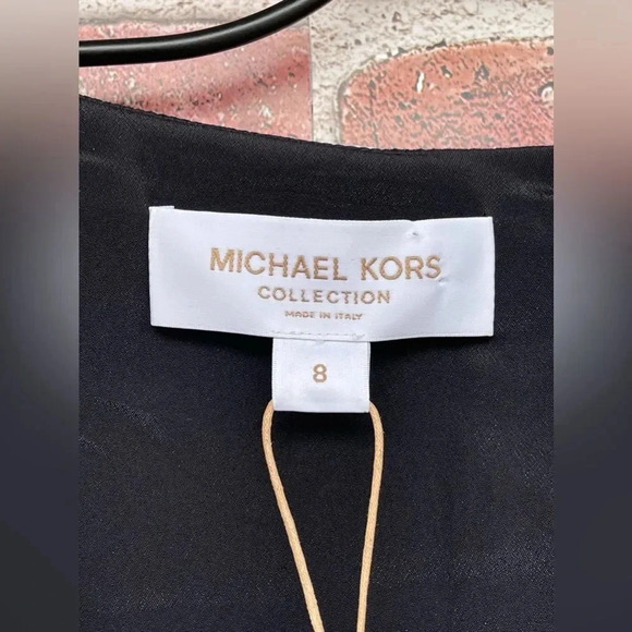 MICHAEL KORS COLLECTION Zebra Wool Jacquard Dress size 8 - Picture 11 of 17